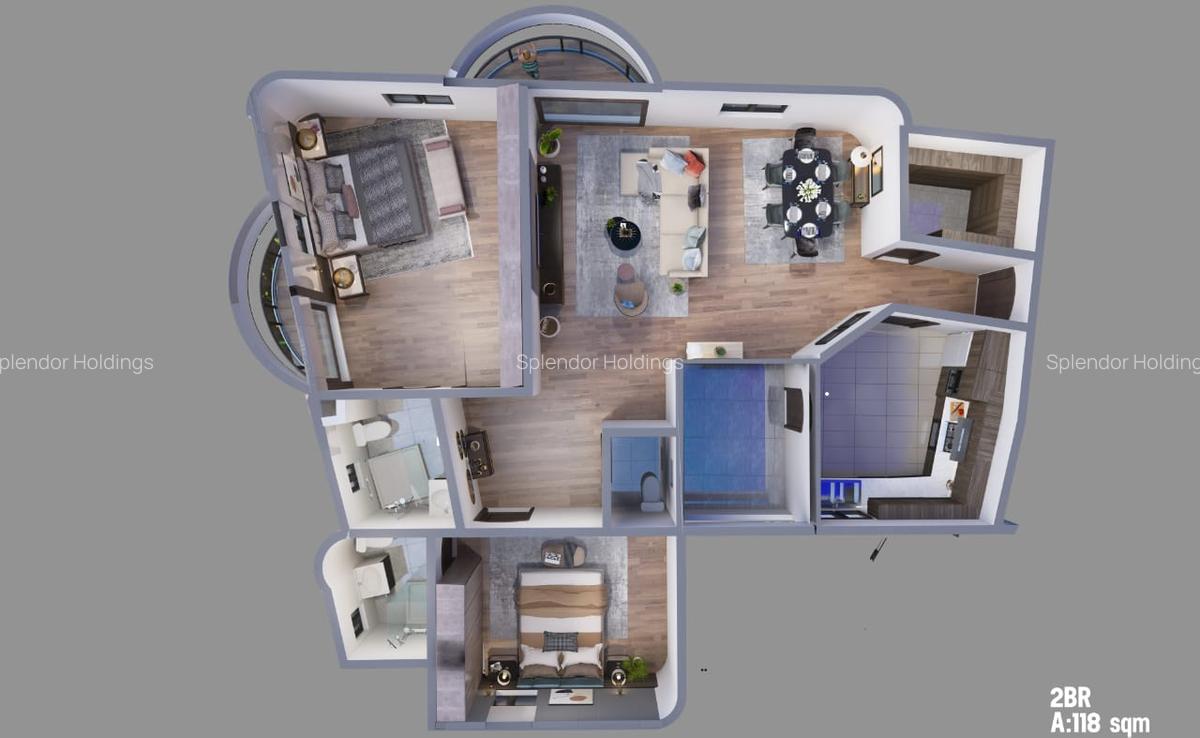 2 Bed Apartment with En Suite in Westlands Area - 14