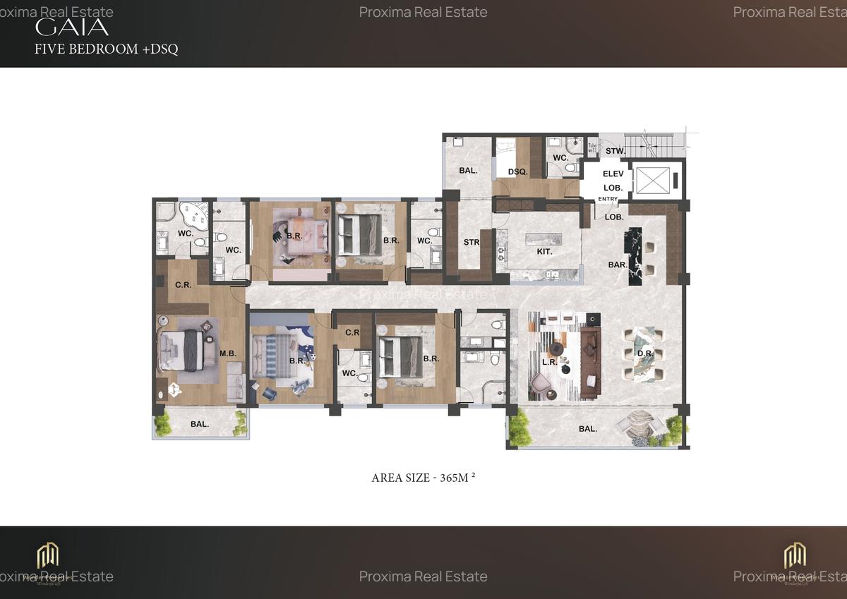 3 Bed Apartment with En Suite in Brookside - 2