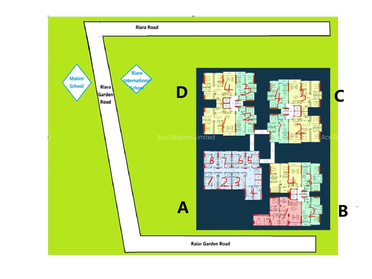 1 Bed Apartment with Swimming Pool at Riara Garden Road - 6