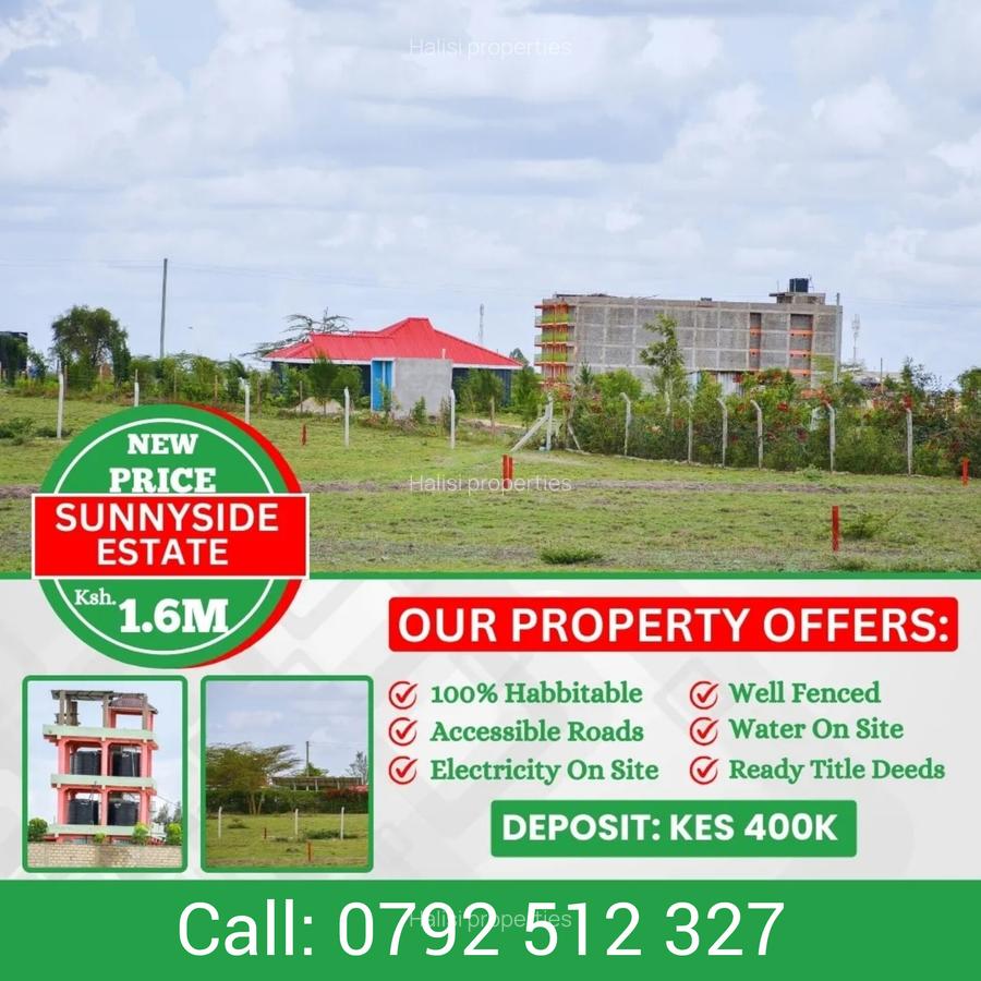 0.045 ha Commercial Land at Kitengela Isinya Town Commercial Plots Sunnyside - 8