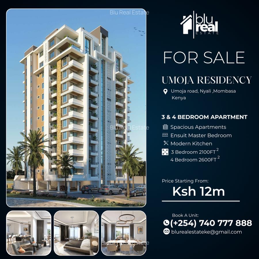 Serviced 3 Bed Apartment with En Suite at Mombasa - 15