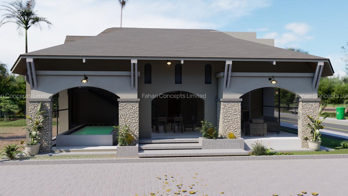 4 Bed Villa with En Suite in Diani - 1