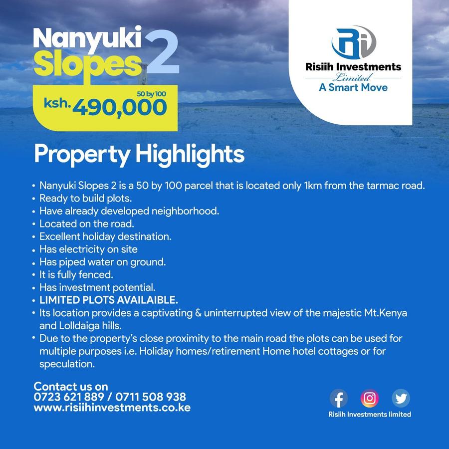 0.045 ac Land in Nanyuki