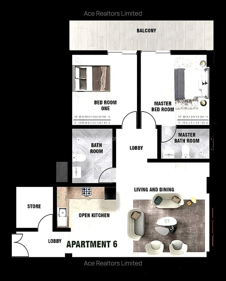 2 Bed Apartment with En Suite at Westlands Road - 7