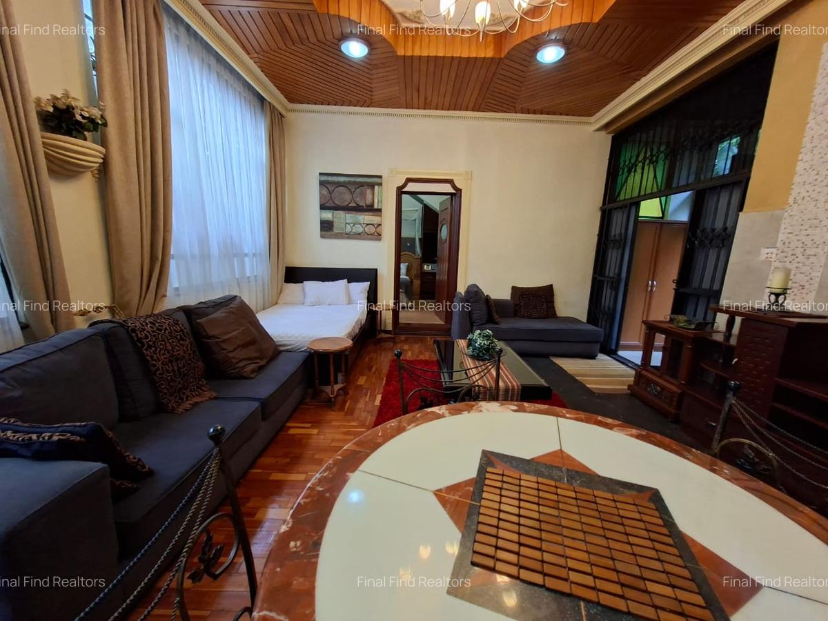 Furnished 1 Bed Apartment with Backup Generator in Runda - 11