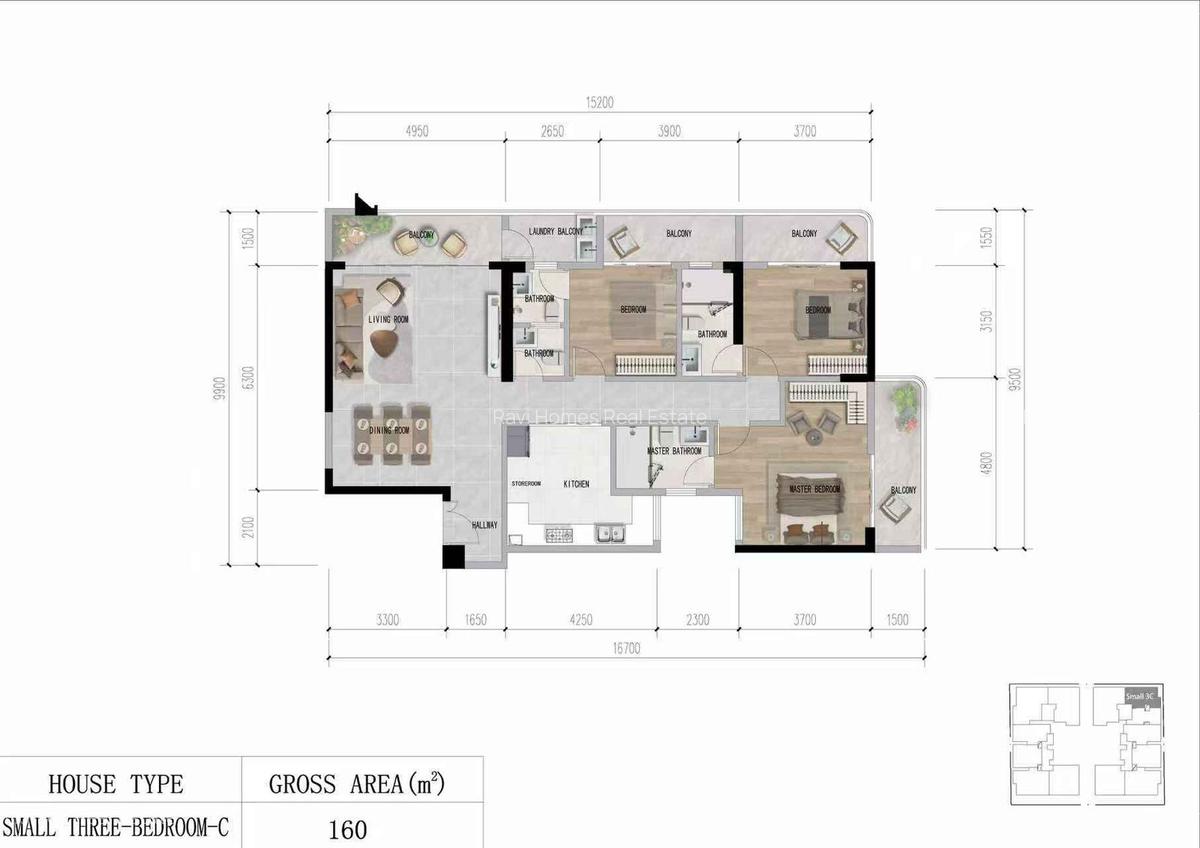 2 Bed Apartment with Swimming Pool at Kilungu Road - 4