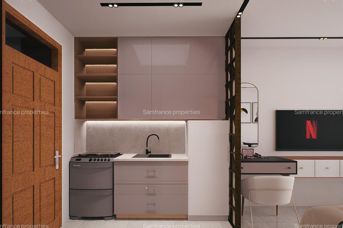 Serviced Studio Apartment with En Suite at Serena Road - 10