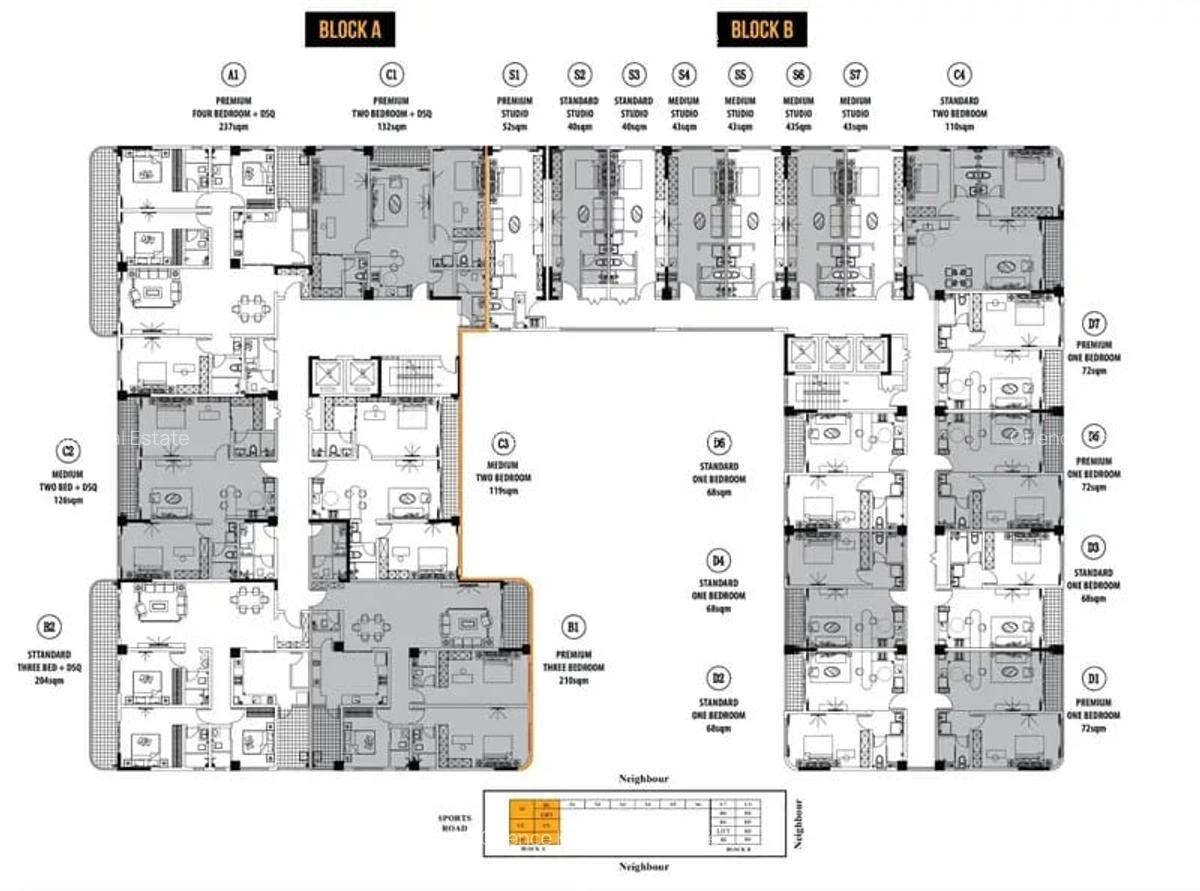 Serviced Studio Apartment with Swimming Pool in Westlands Area - 5