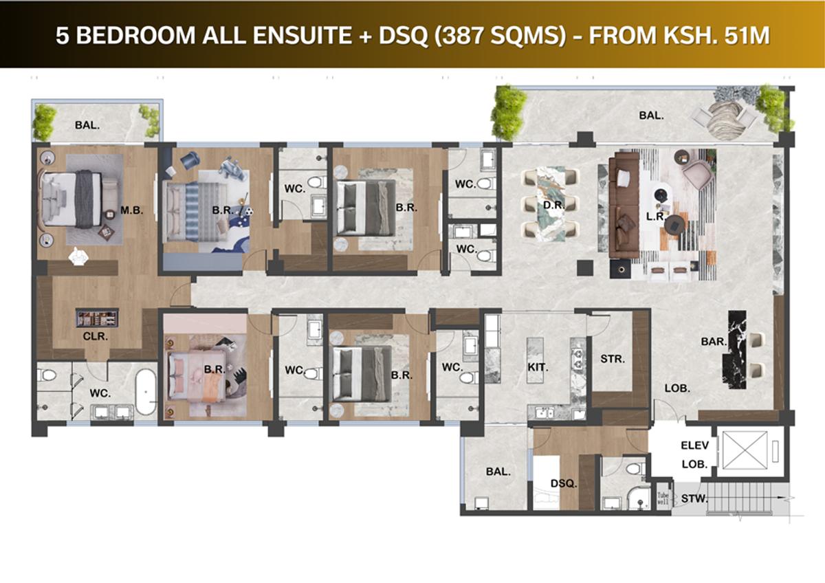Gaia Brookside by Wonder Properties in Brookside, Nairobi - 9