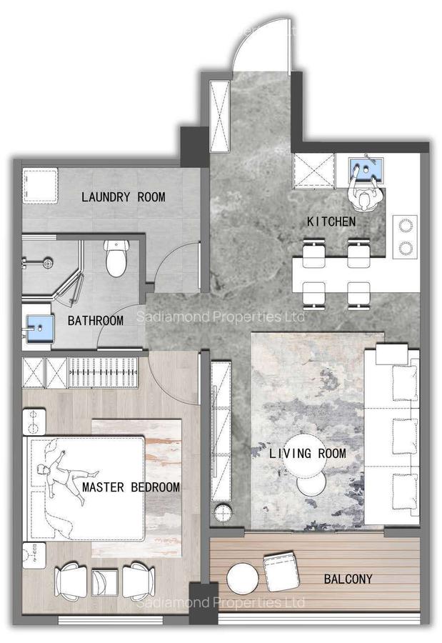 3 Bed Apartment with En Suite in Brookside - 5