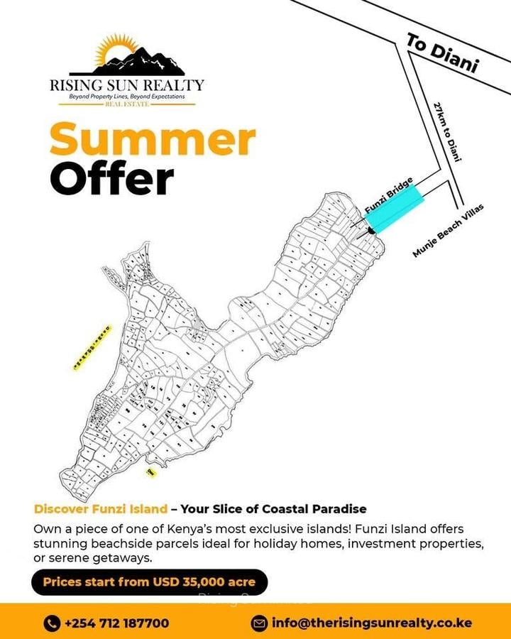 500 ac Land at Land For Sale On Funzi Island - 8