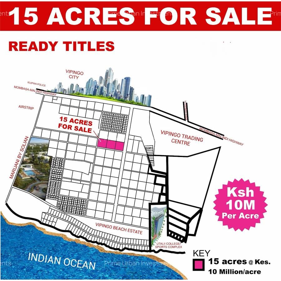 Land in Vipingo - 15