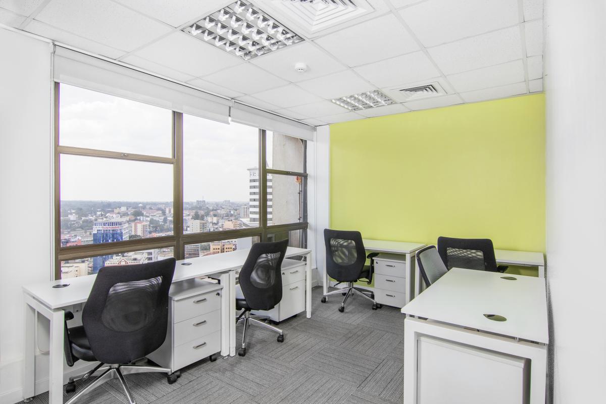 Furnished 120 m² Office with Service Charge Included at Kenya 0 - 3