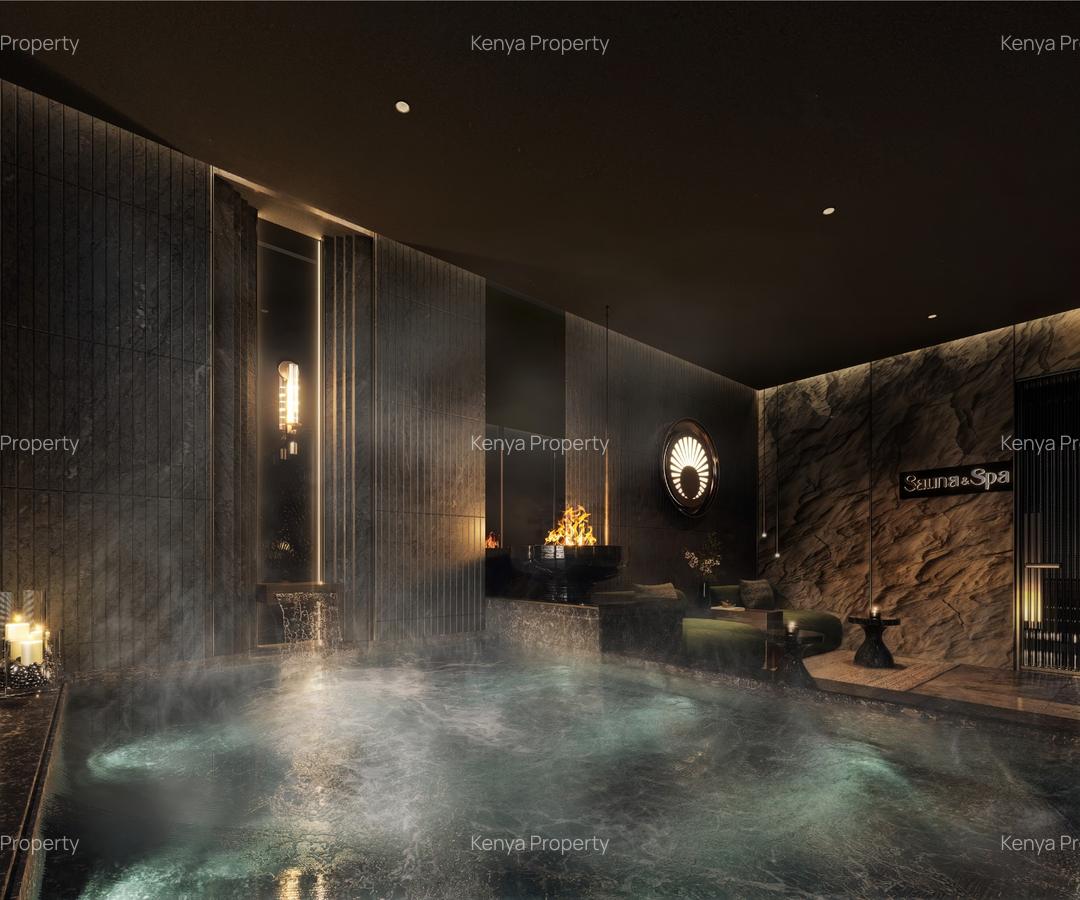 Studio Apartment with Swimming Pool at Muthithi Road - 15