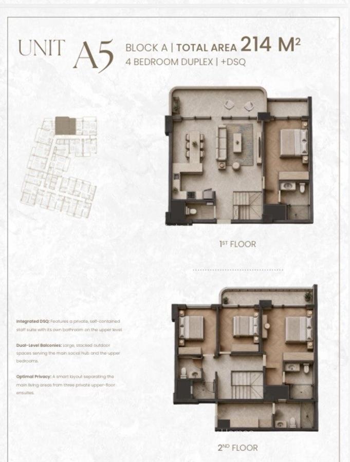 4 Bed Apartment with En Suite at 2026-413 4 Bed - 20