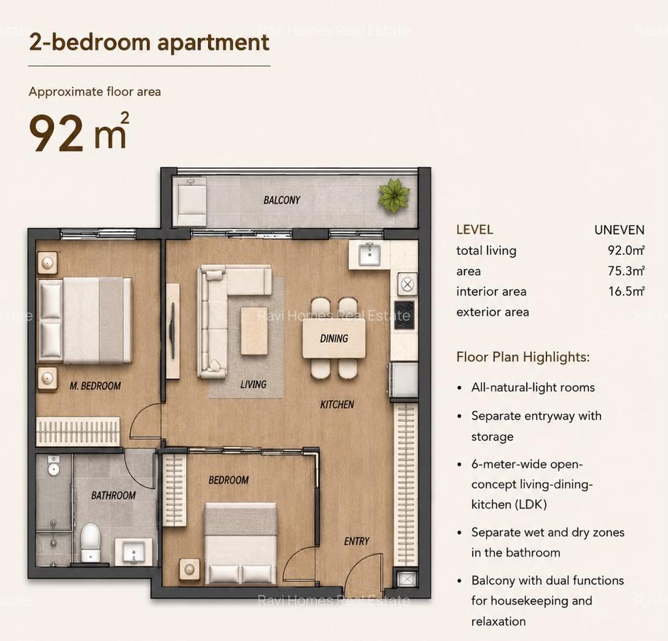 1 Bed Apartment with Swimming Pool in Westlands Area - 4