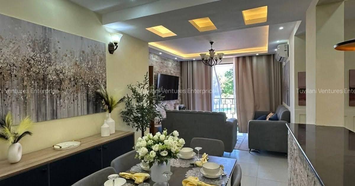 Serviced 3 Bed Apartment with En Suite at Nyali Mombasa - 16