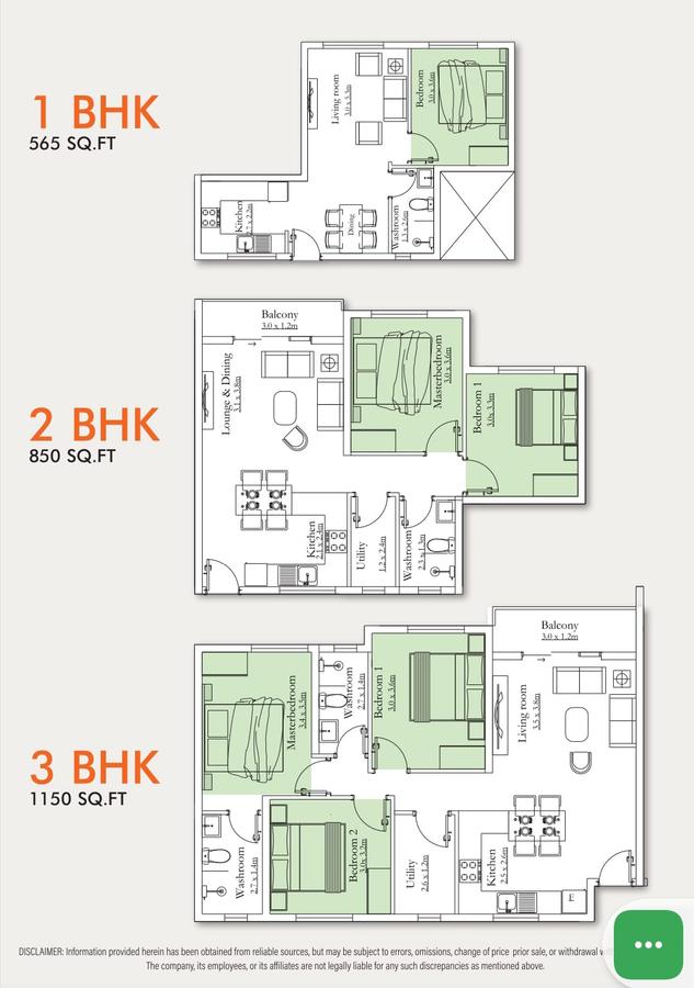 1 Bed Apartment with En Suite at Opp Braeburn International School - 6