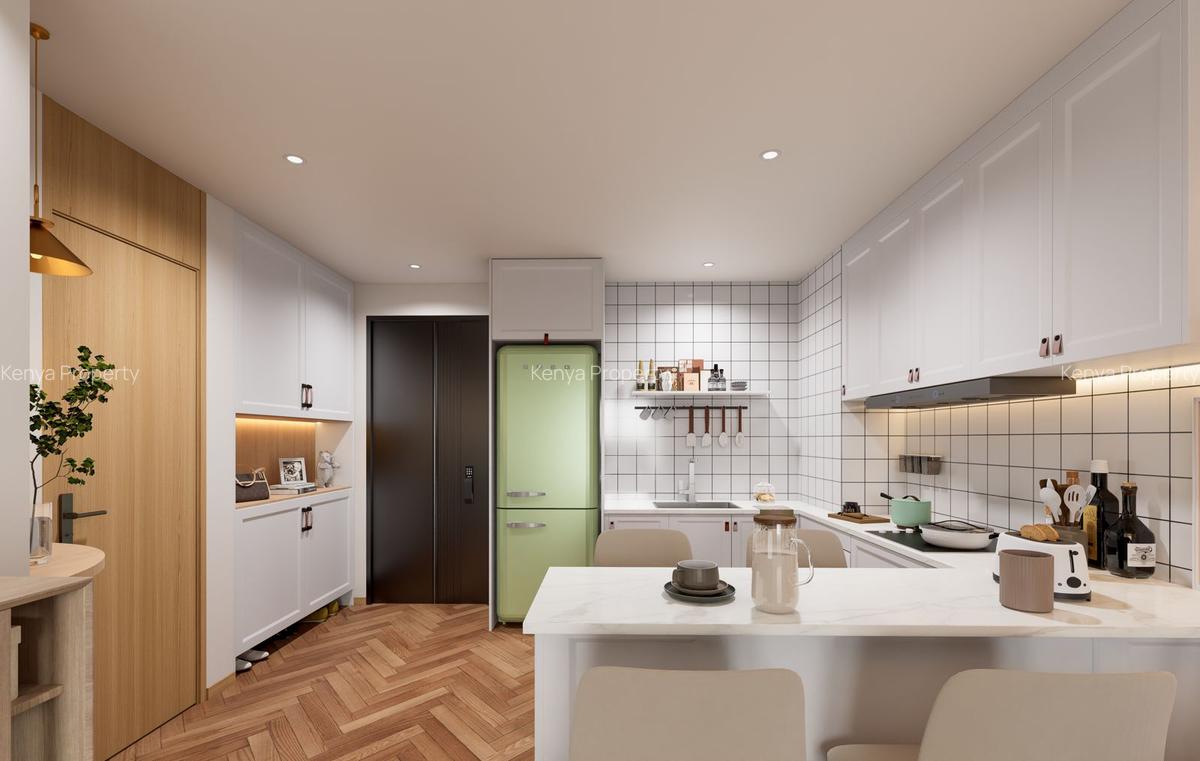 Studio Apartment with Swimming Pool at Mogotio Road - 4