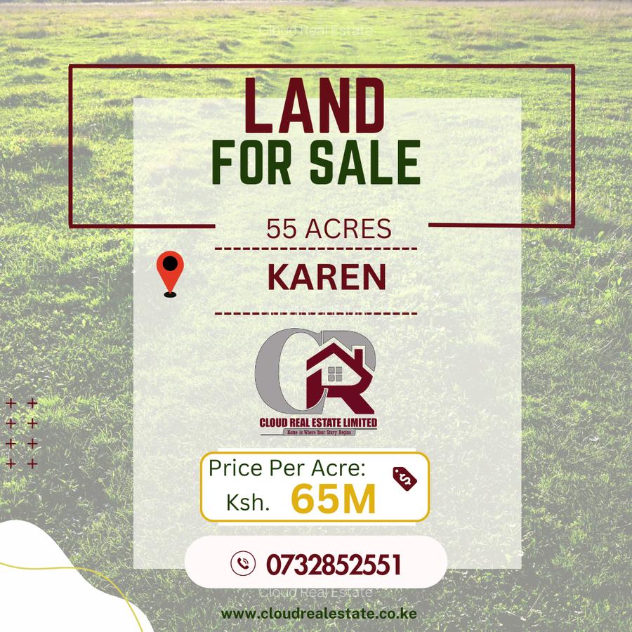 55 ac Land in Karen - 1