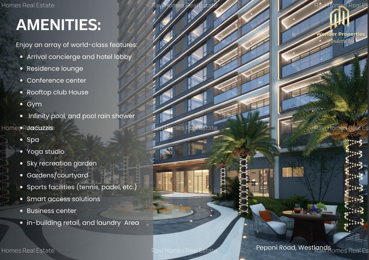 Studio Apartment with Swimming Pool in Westlands Area - 7