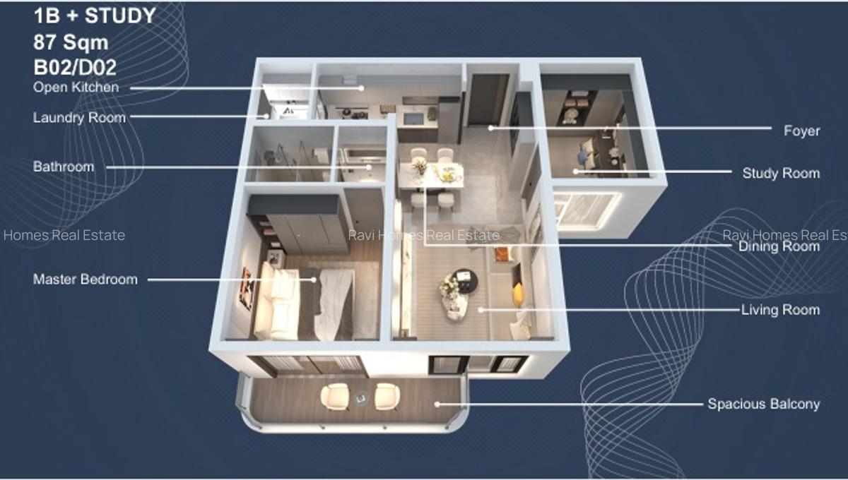 3 Bed Apartment with En Suite at Ringroad Parklands - 9