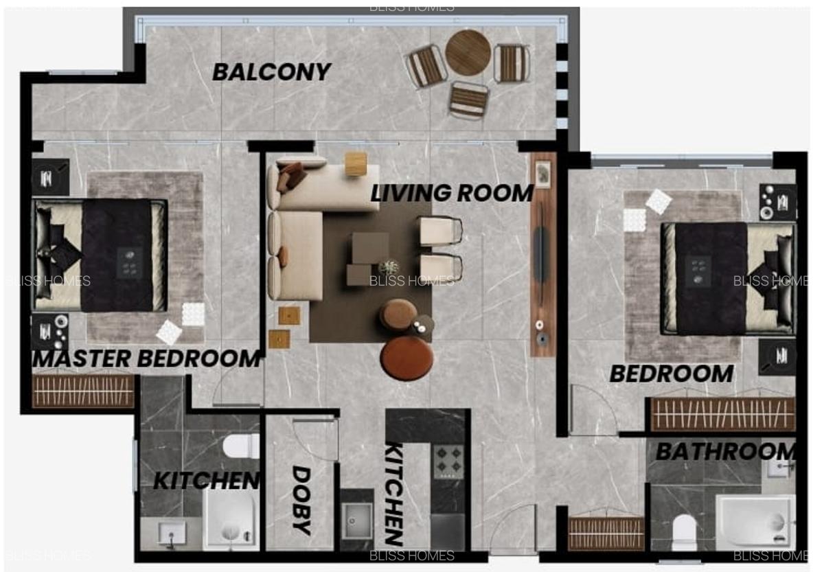 2 Bed Apartment with Swimming Pool at Nyali Road - 11