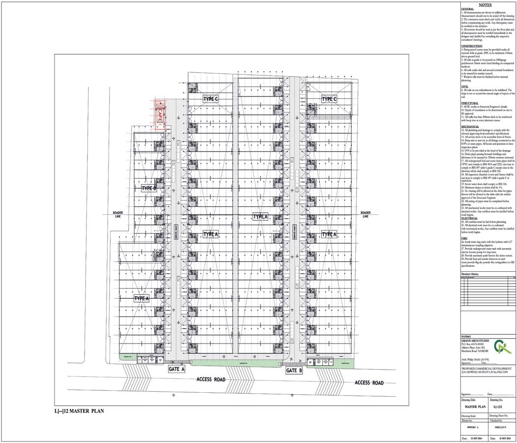 6,709 ft² Warehouse with Backup Generator in Eastern ByPass - 2