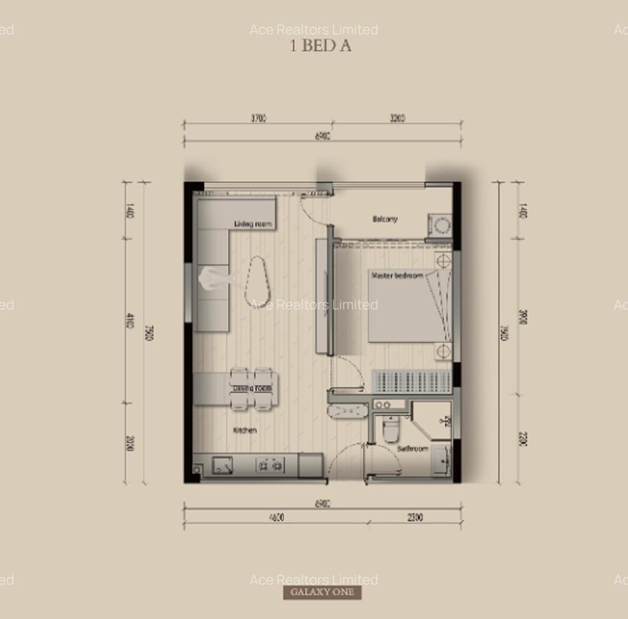 1 Bed Apartment with Swimming Pool at Westlands - 12