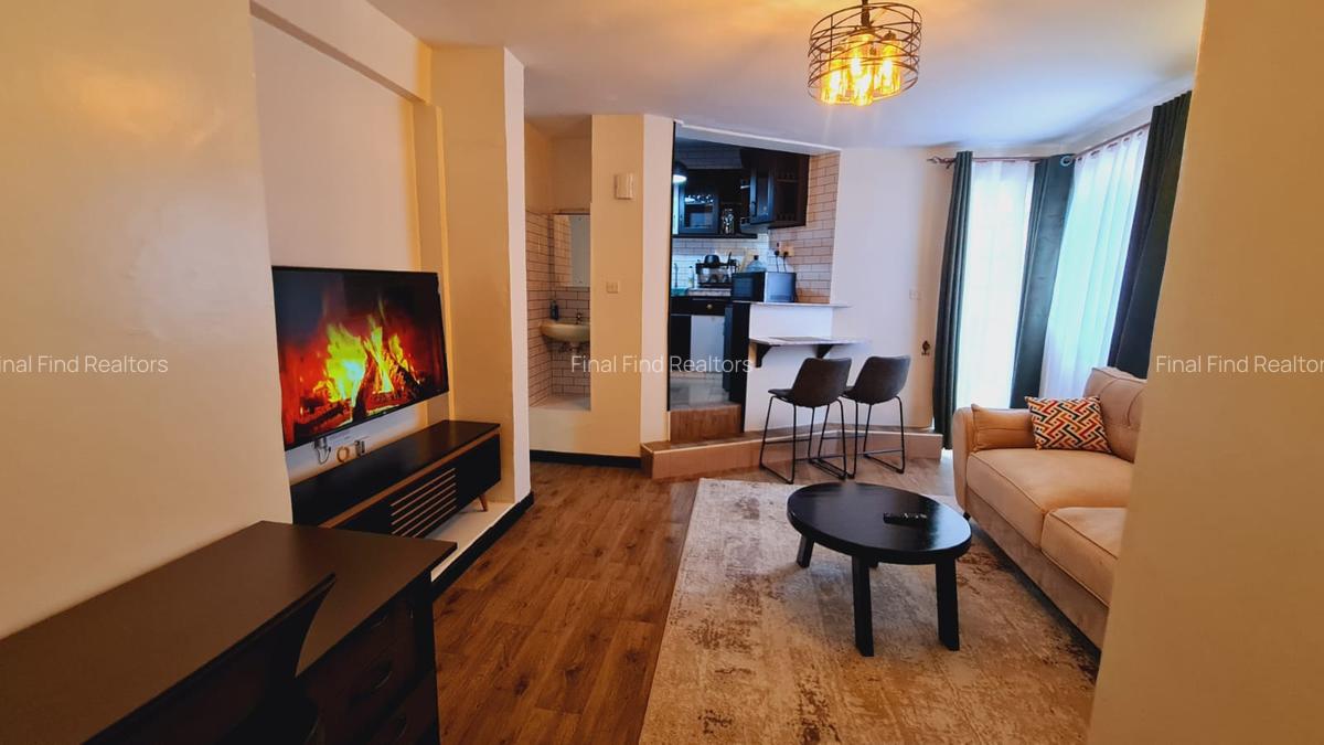 Furnished 1 Bed Apartment with Backup Generator in Westlands Area - 1