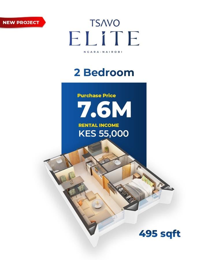 Studio Apartment with En Suite at Ngara - 5