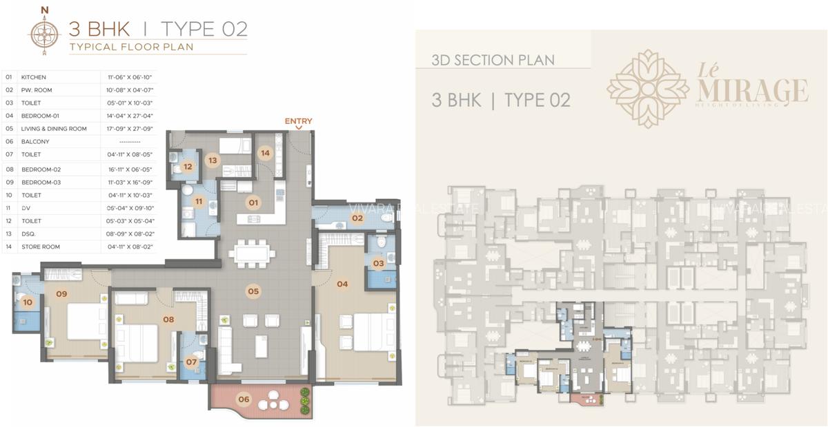 3 Bed Apartment with Swimming Pool in Westlands Area - 16