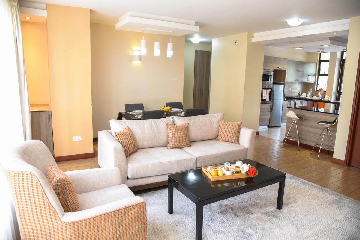 Serviced 2 Bed Apartment with En Suite in Kilimani - 2