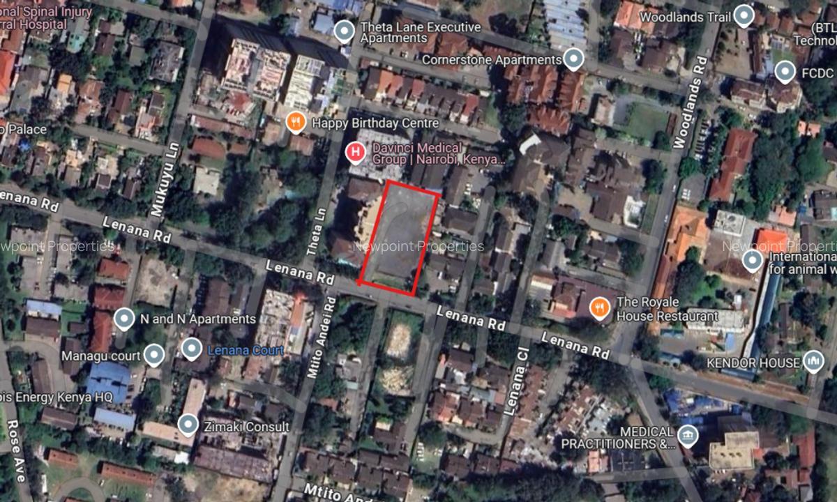0.65 ac Land in Kilimani - 1