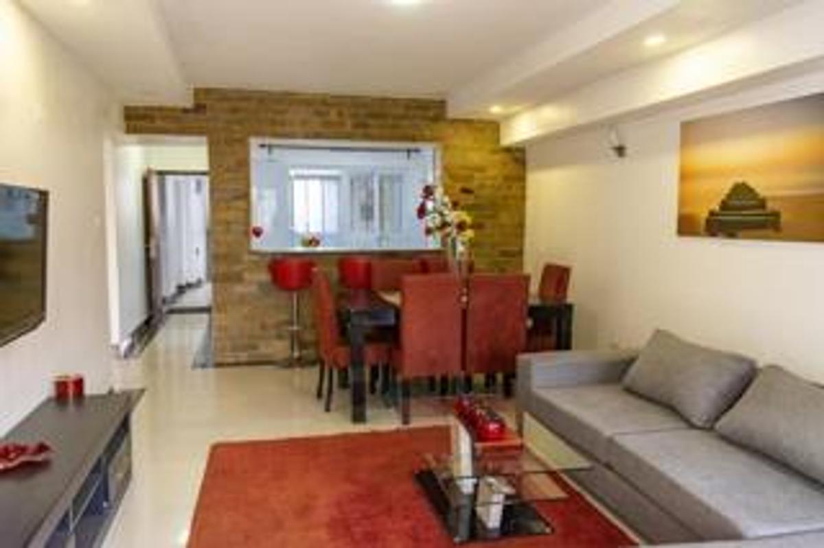 serviced 3 bed apartment with en suite in madaraka