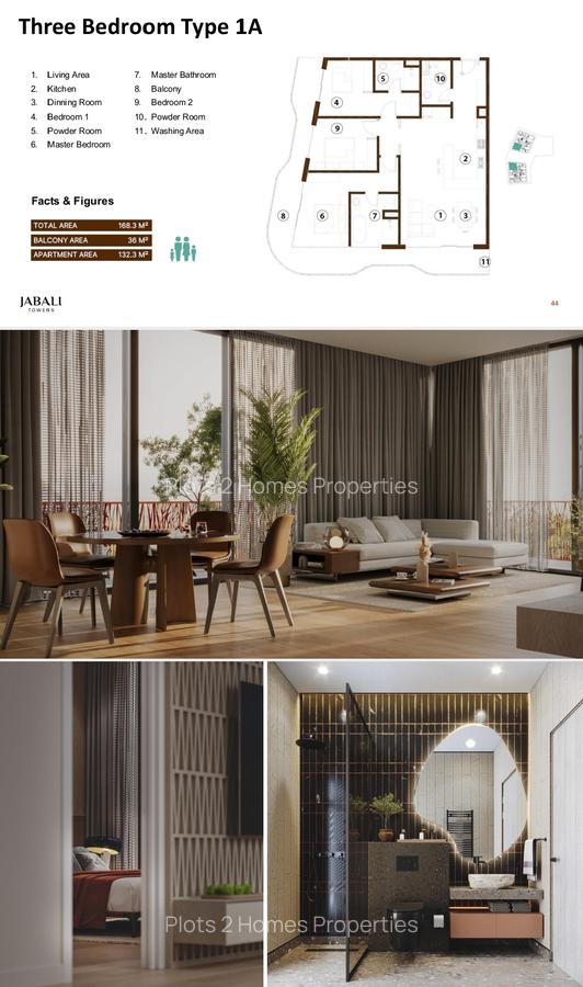 Serviced Studio Apartment with En Suite at Eneo Central - 4