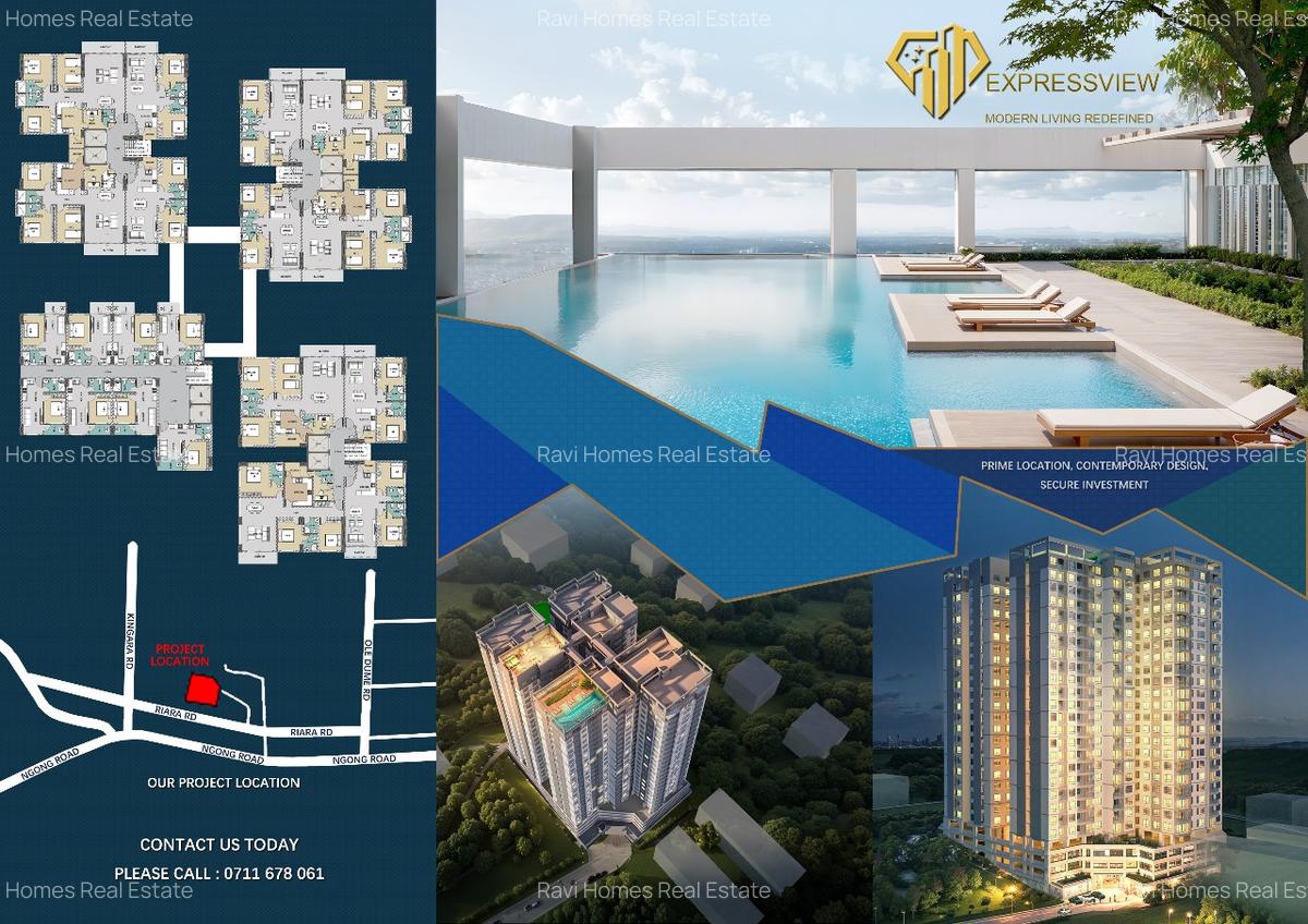 1 Bed Apartment with Swimming Pool in Lavington - 3