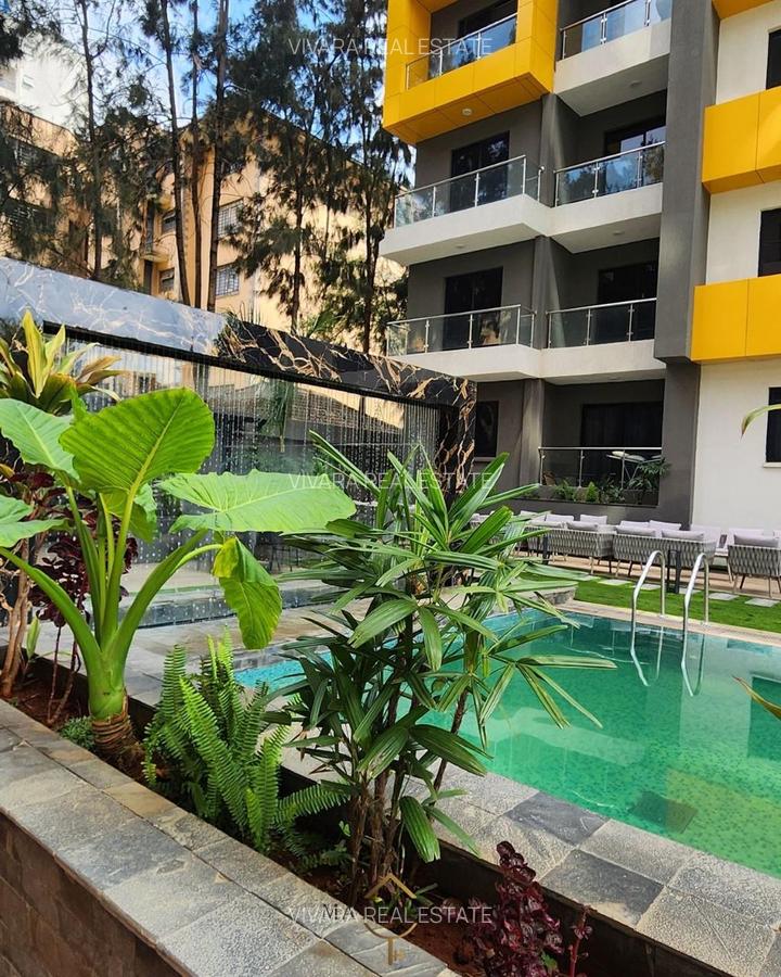 Serviced 1 Bed Apartment with Swimming Pool in Kilimani - 13