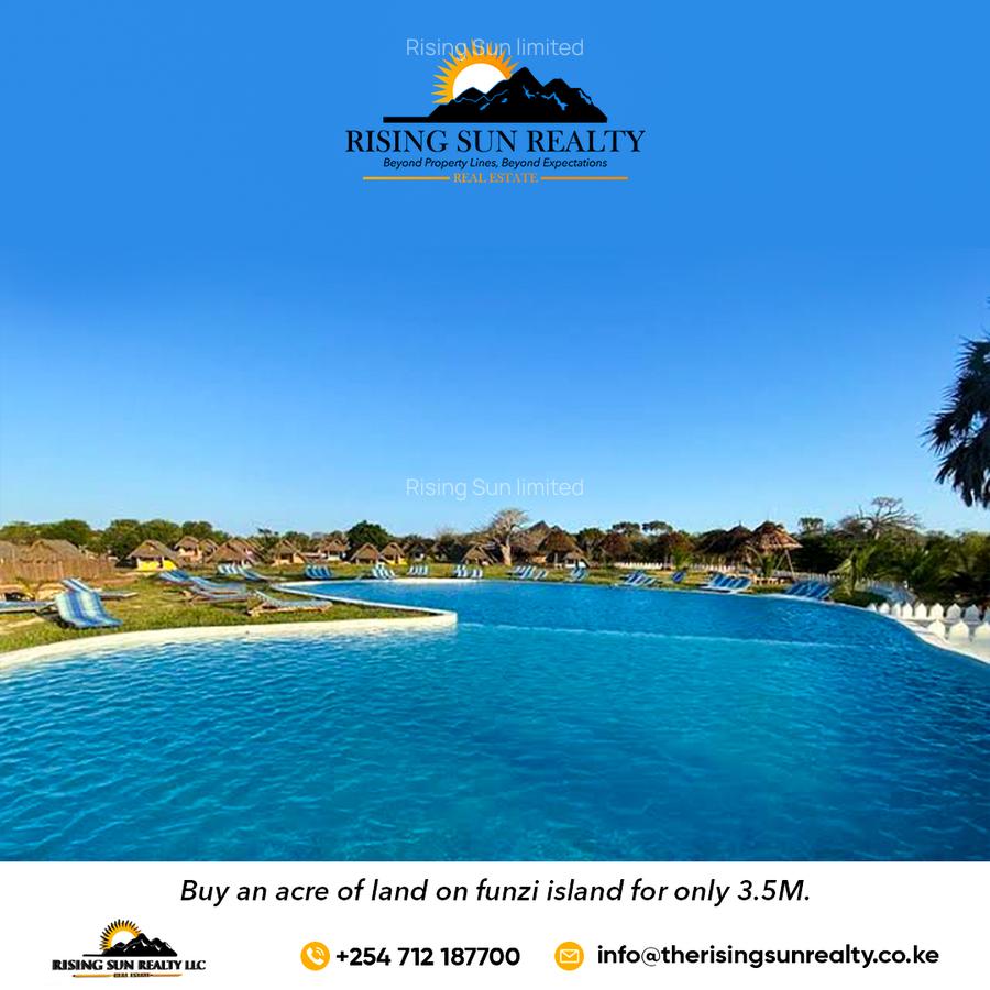 100 ac Land at Funzi Island. Ukunda - 2