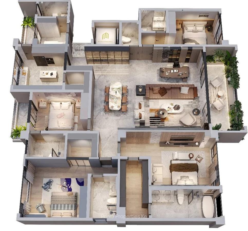 3 Bed Apartment with En Suite at Brookside Drive - 6