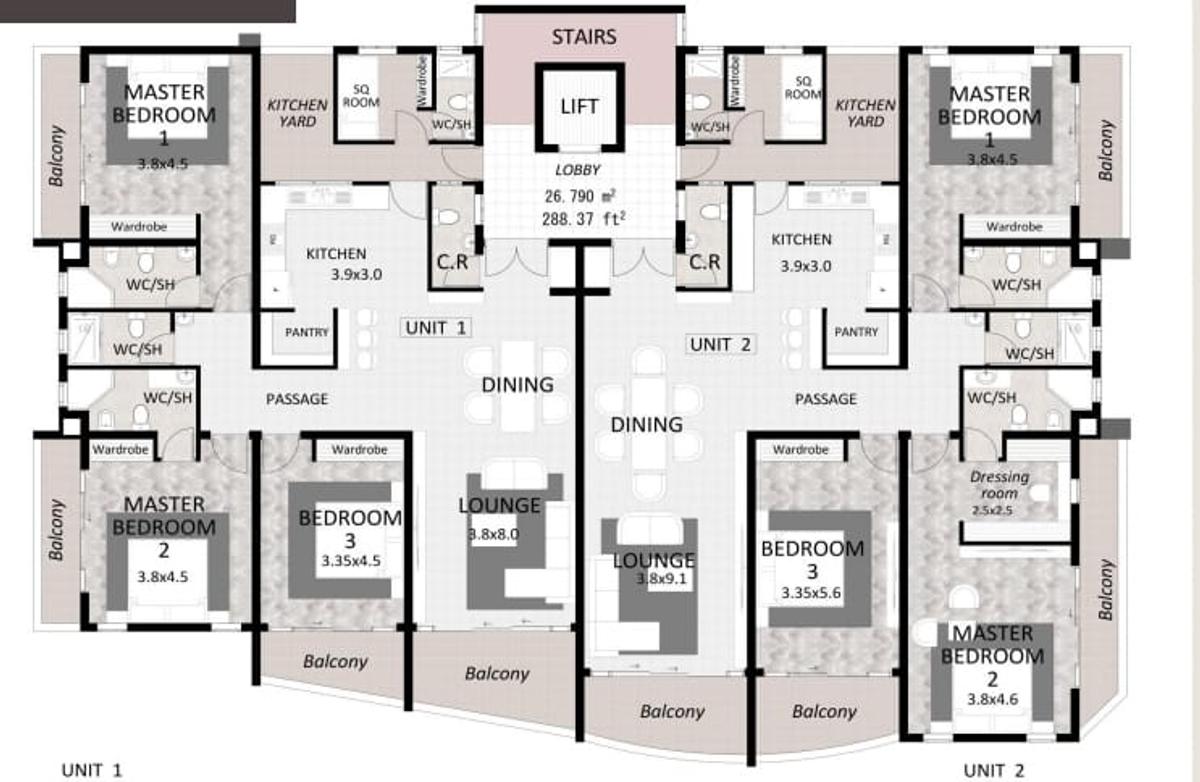 3 Bed Apartment with En Suite at Nyali Road - 4 3 Bed Apartment with En Suite at Nyali Road - 4