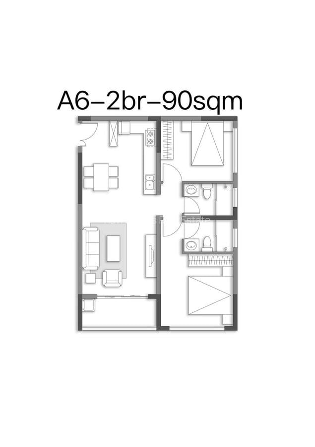 Studio Apartment with Gym at Kindaruma Road - 8