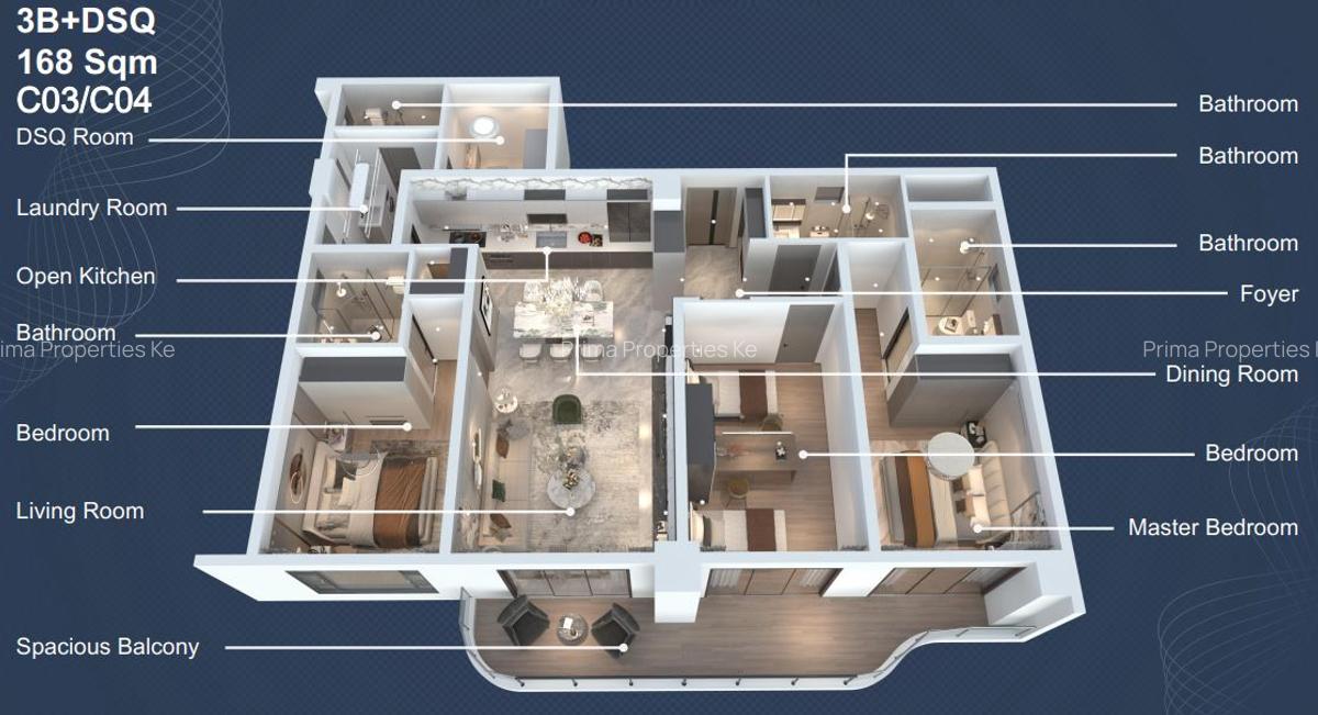 2 Bed Apartment with En Suite at Ring Road - 9