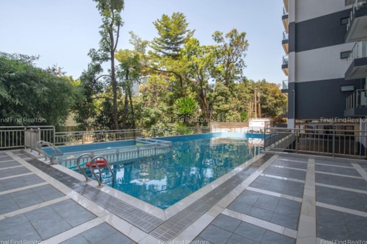 Serviced 3 Bed Apartment with Swimming Pool in Westlands Area - 1