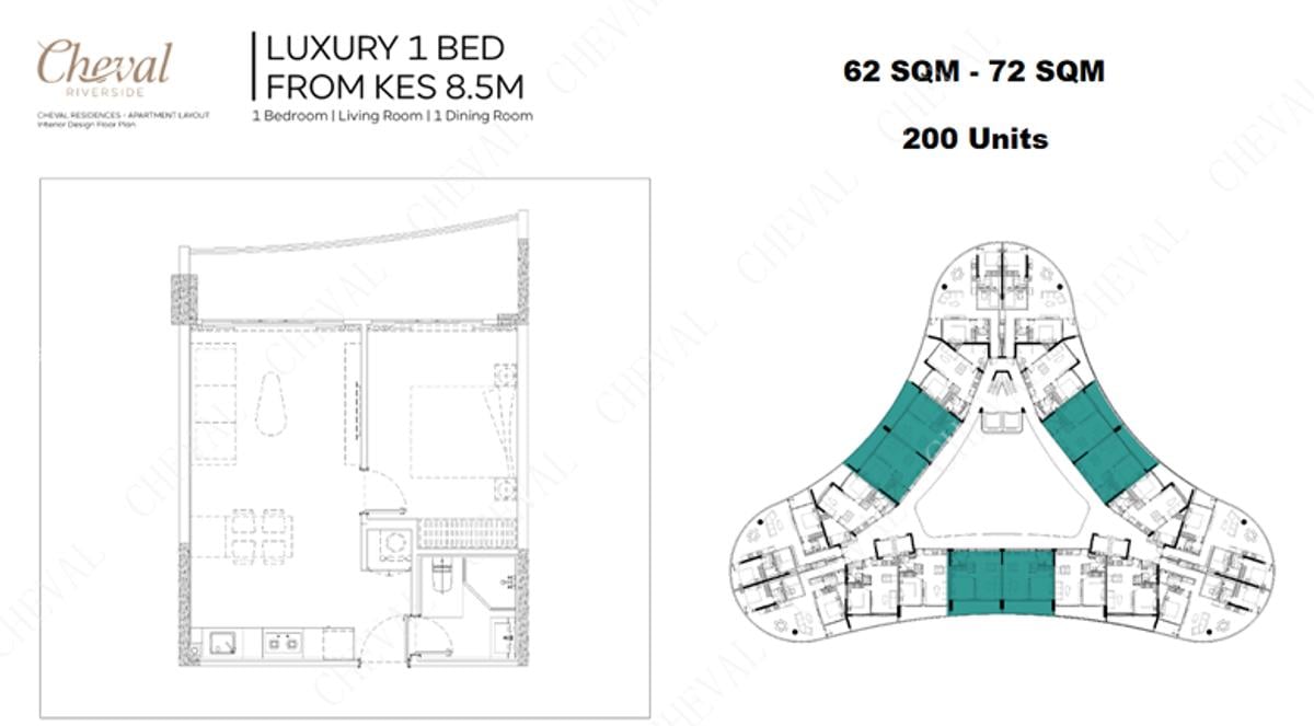 2 Bed Apartment with En Suite in Westlands Area - 8