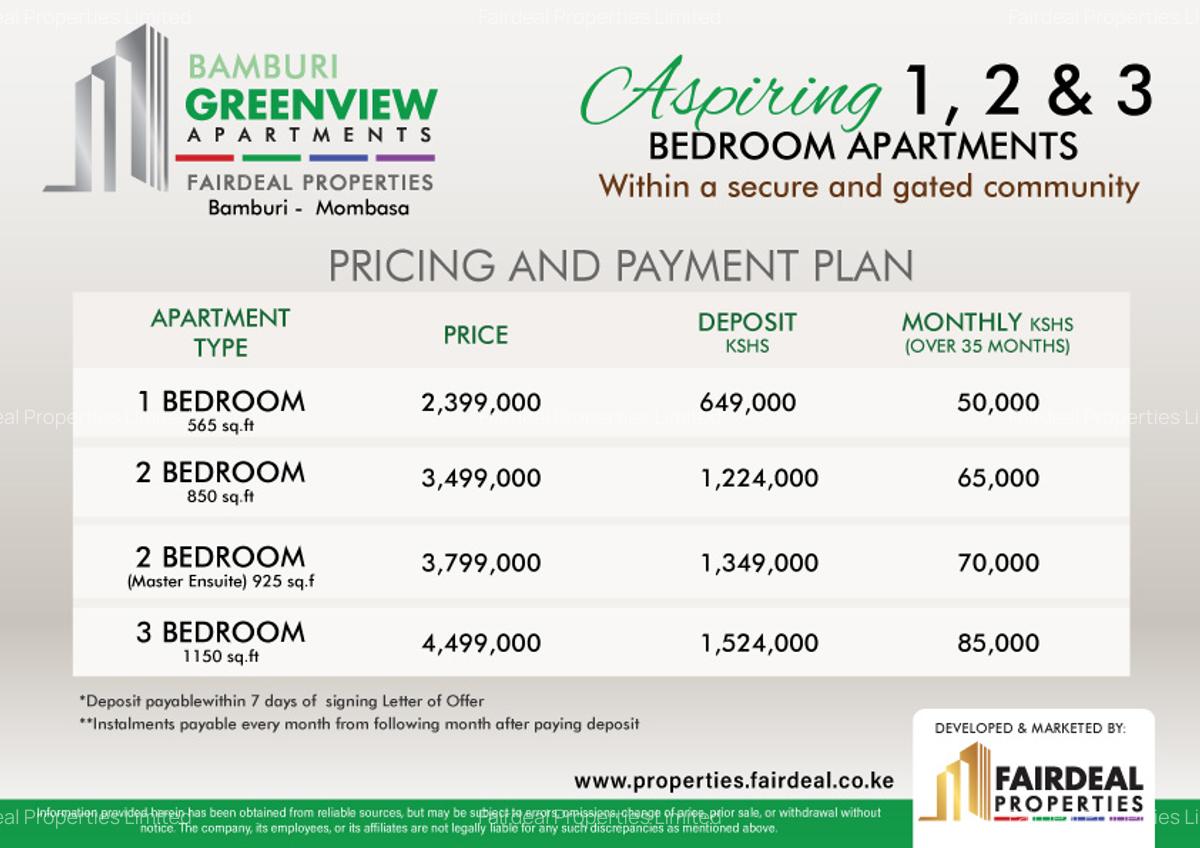 1 Bed Apartment with Swimming Pool in Bamburi - 6