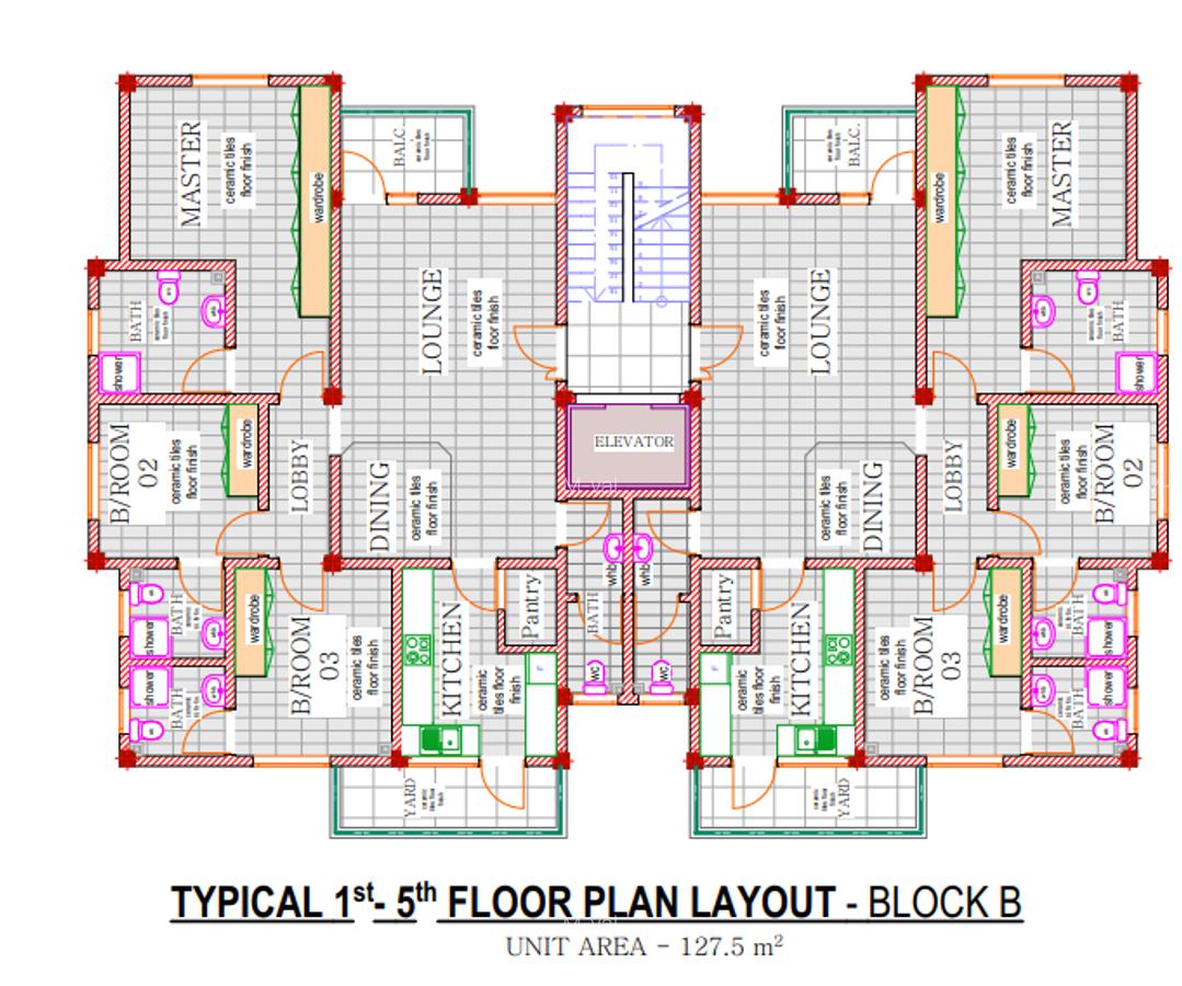 1 Bed Apartment with En Suite at Kiambu Road - 10
