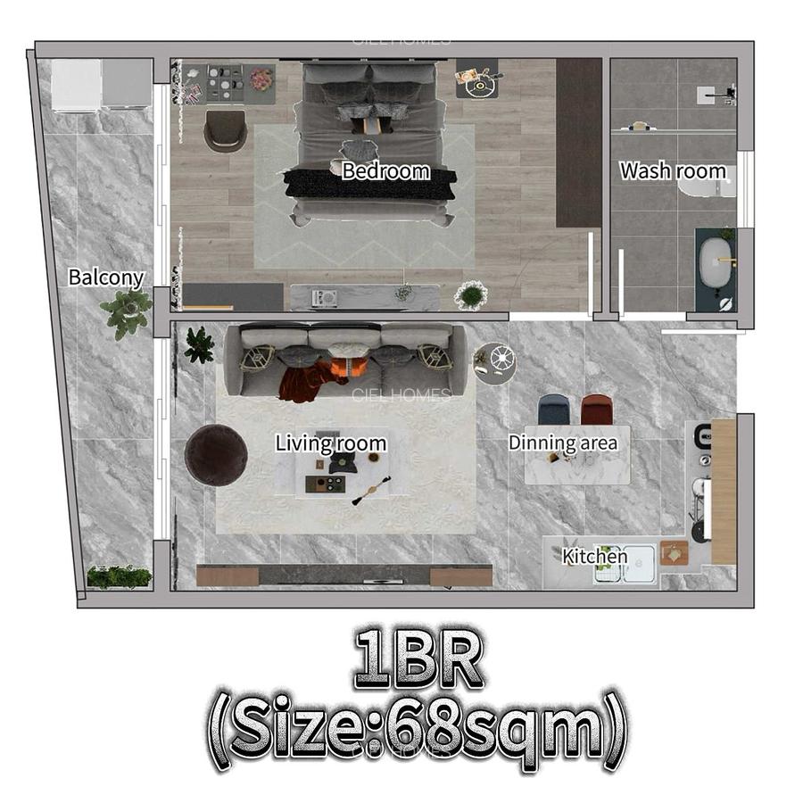 1 Bed Apartment with Swimming Pool at Westlands Road - 7