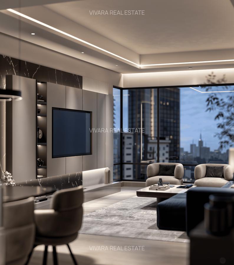 Serviced 1 Bed Apartment with En Suite at Westlands - 9