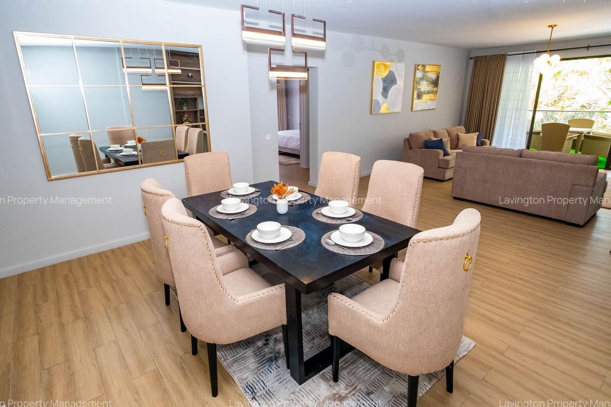 Furnished 3 Bed Apartment with En Suite at Othaya Rd - 2